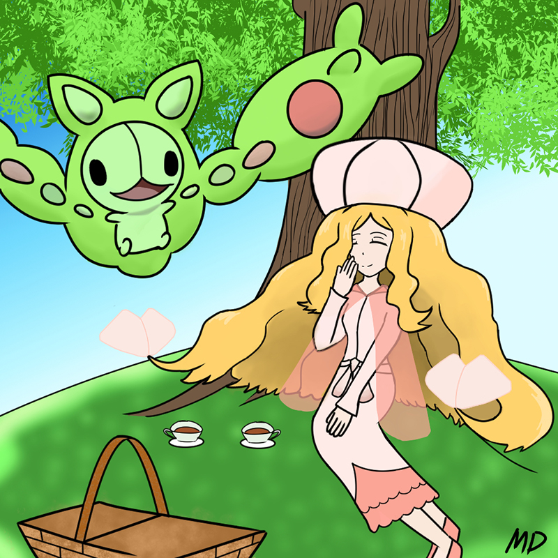 Caitlin & Reuniclus Day Off